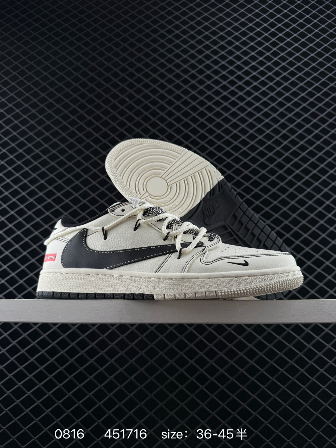 Travis Scott x Nike Air Jordan 1 Low x Stussy